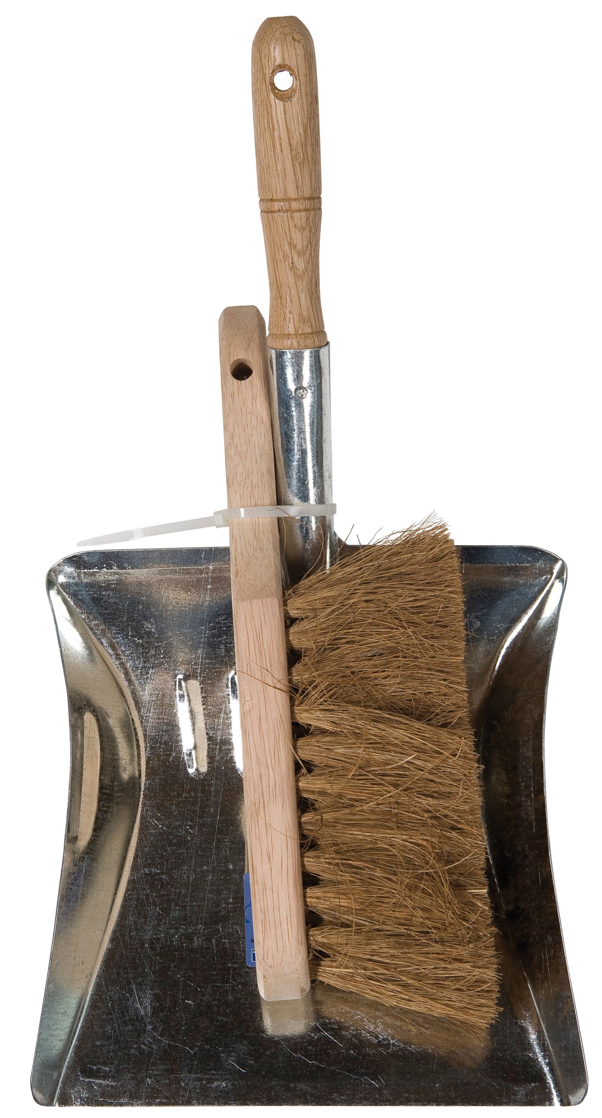 Stoffer en blik - Country - Hout en Metaal