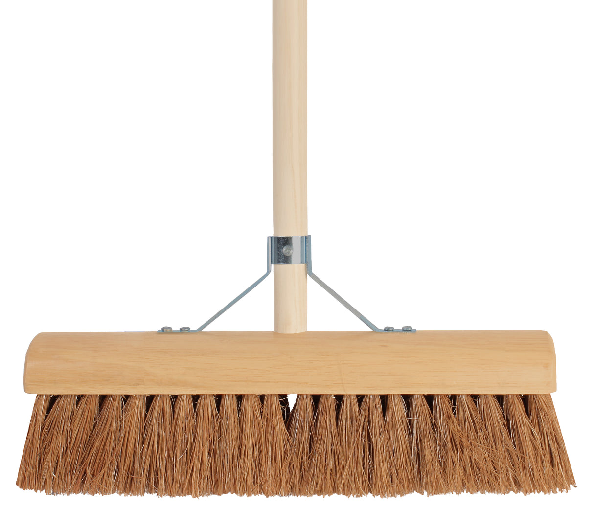 Kamerveger - Kokos - 30 centimeter - Houten steel - 150 centimeter