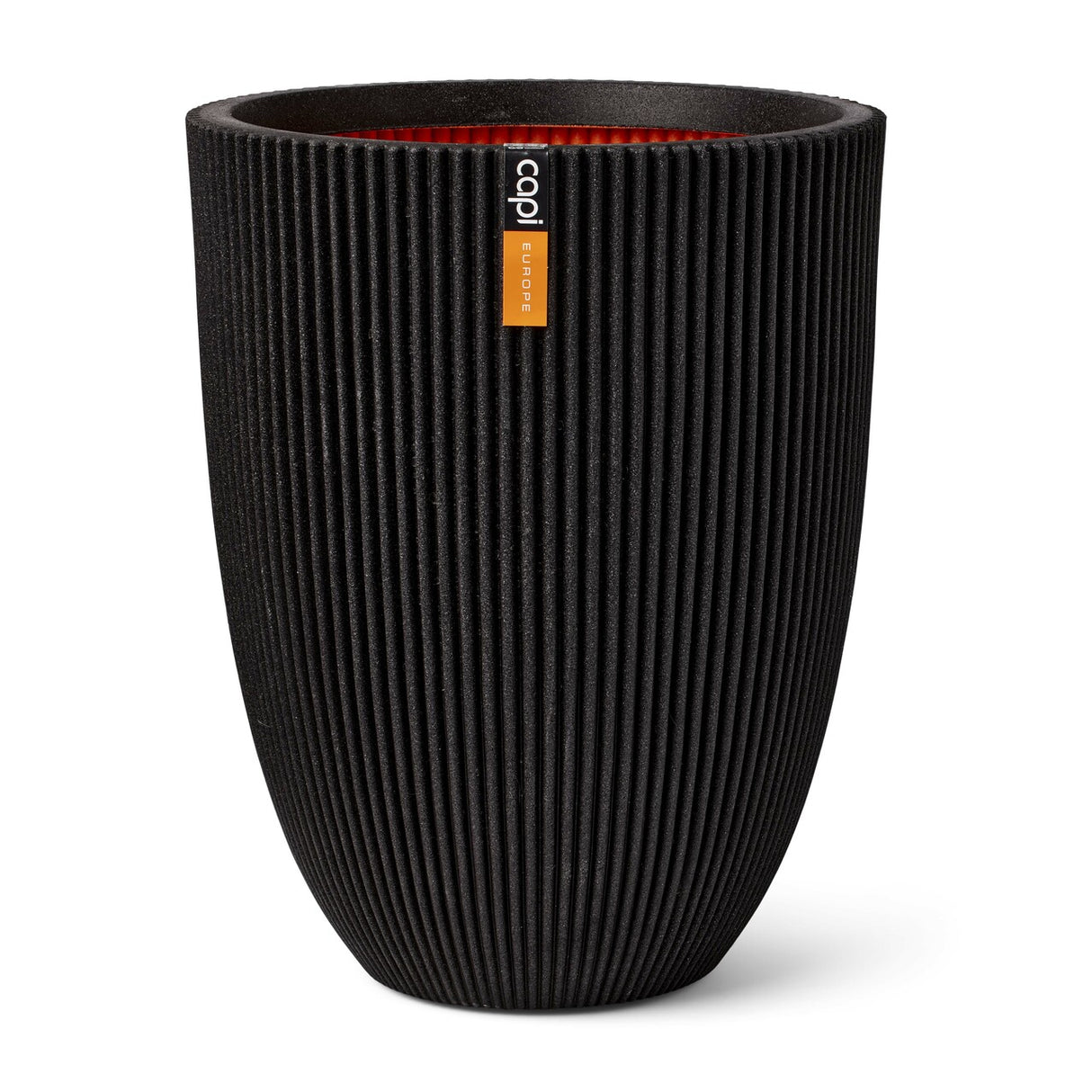 Vaas elegant laag Groove NL 34x46 zwart